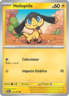 Helioptile, Mascarada Crepuscular No. 070 Normal