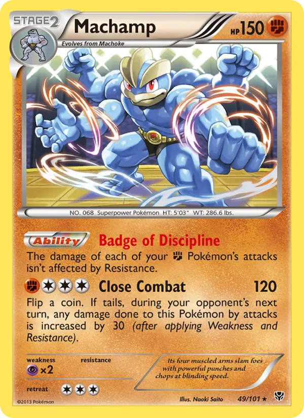 Machamp, Plasma Blast No. 49