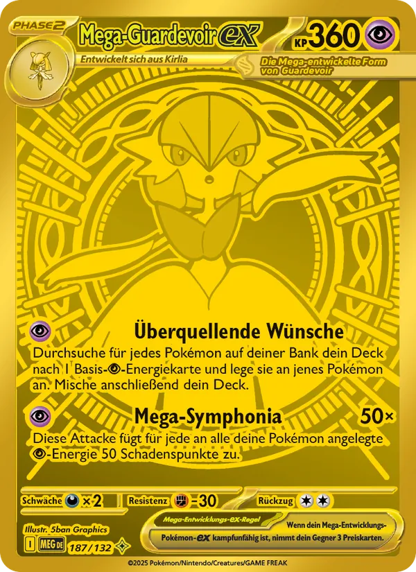 Mega-Guardevoir-ex, Mega-Entwicklung No. 187