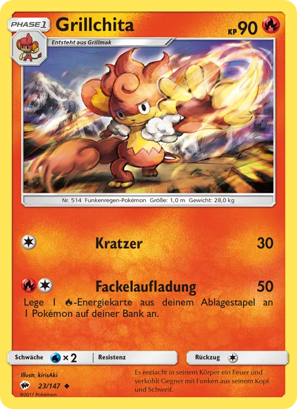 Grillchita, Nacht in Flammen No. 23