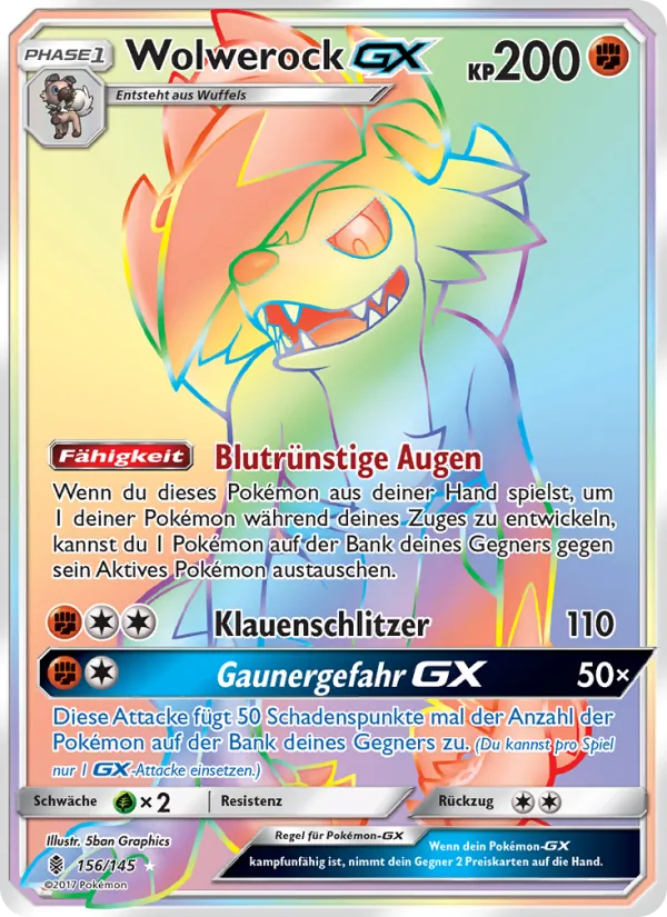 Wolwerock GX, Stunde der Wächter No. 156