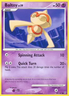 Baltoy, Supreme Victors Nº 89 Normal
