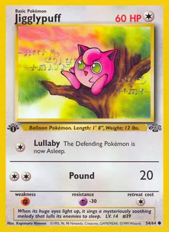 Jigglypuff, Jungle Nº 54 Normal