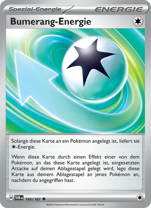 Bumerang-Energie, Maskerade im Zwielicht Nº 166