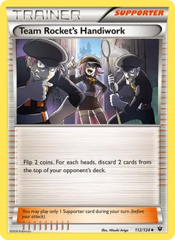 Team Rocket's Handiwork, Fates Collide Nº 112 Normal