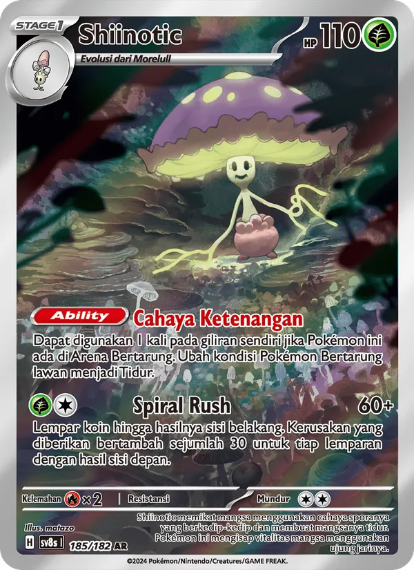 Shiinotic, Kilat Rasi No. 185