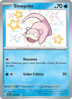 Slowpoke, Destinos de Paldea Nº 116 Holo