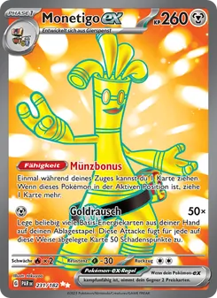 Monetigo-ex, Paradoxrift Nº 231 Holo