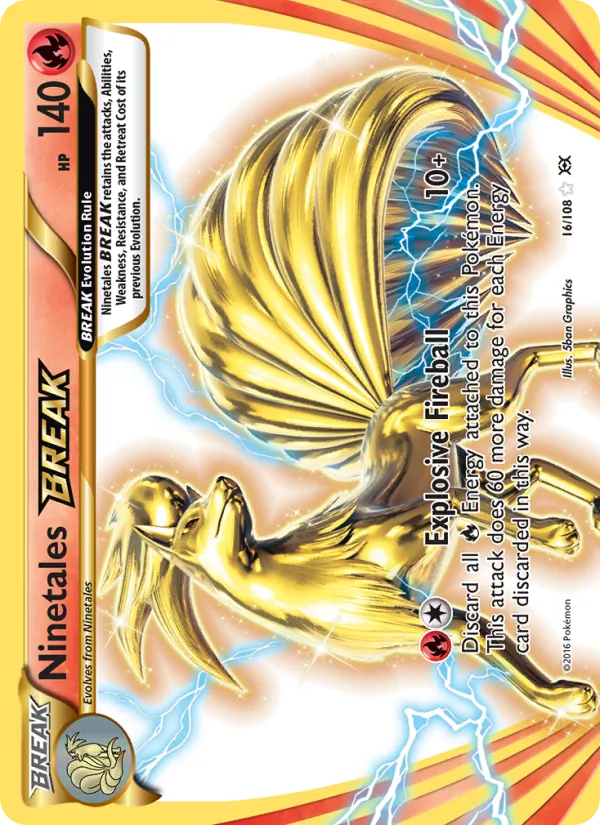 Ninetales BREAK, Evolutions Nº 16