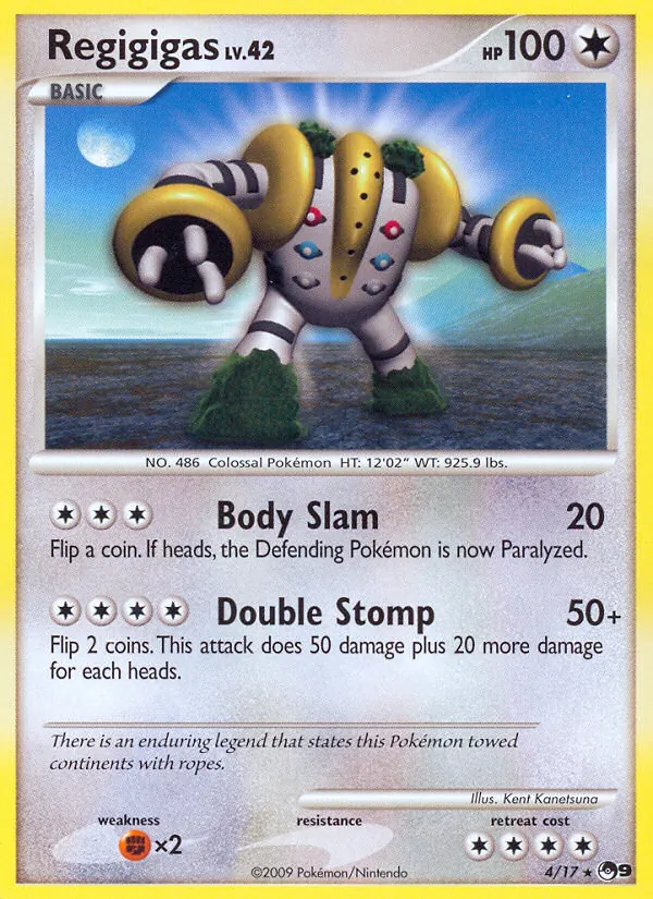 Regigigas, POP Series 9 No. 4