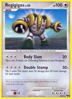 Regigigas, POP Series 9 No. 4