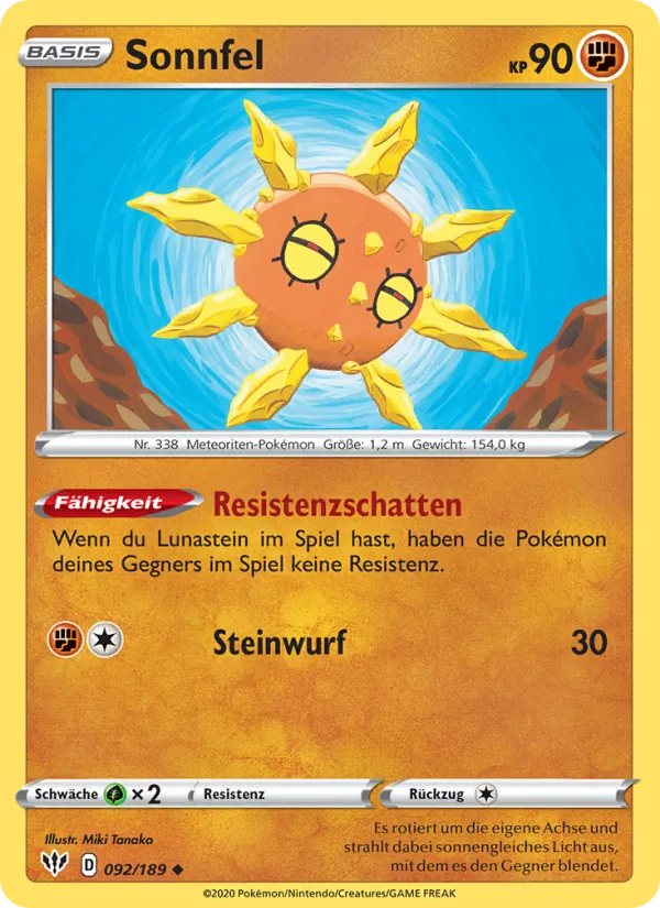 Sonnfel, Flammende Finsternis Nº 92