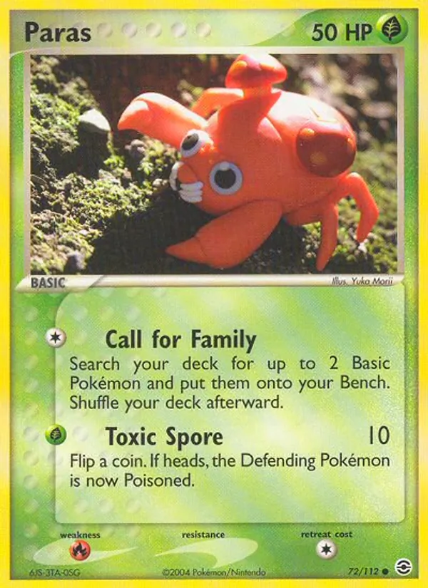 Paras, FireRed & LeafGreen Nº 72