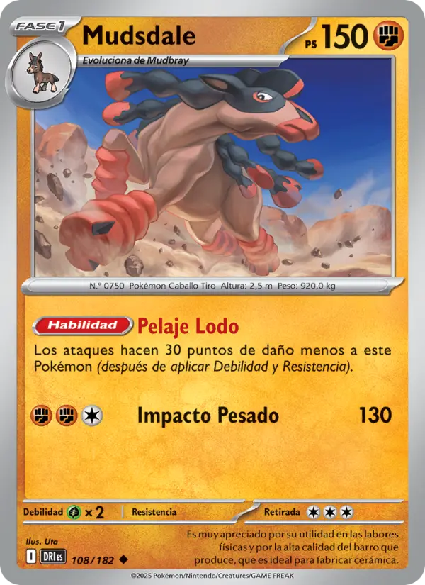 Mudsdale, Rivales Predestinados No. 108