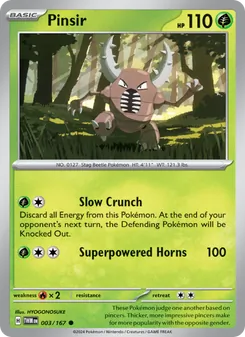 Pinsir, Twilight Masquerade No. 003