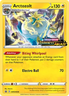 Arctozolt, SWSH Black Star Promos No. SWSH036 Holo
