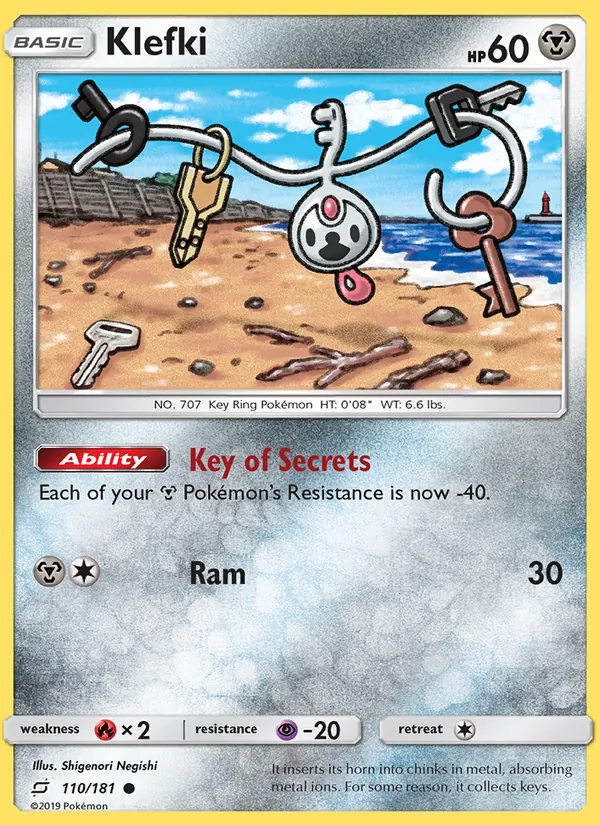 Klefki, Team Up No. 110