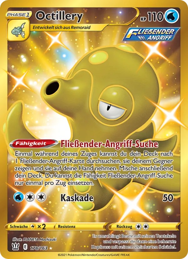 Octillery, Kampfstile No. 178