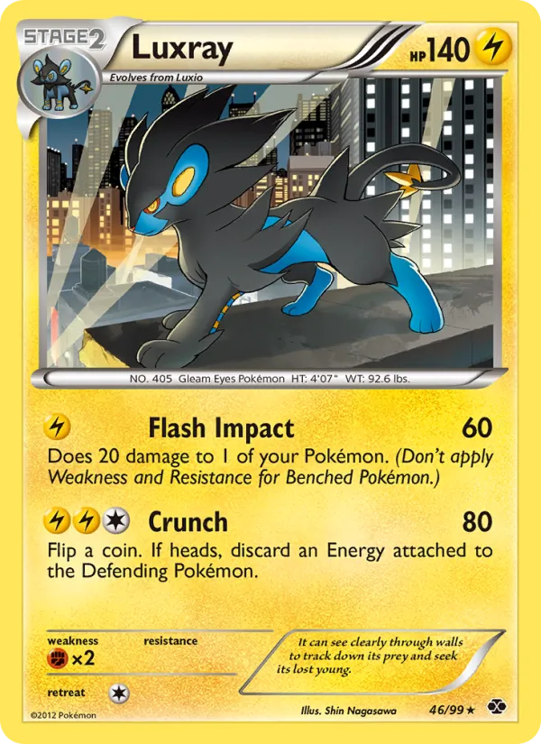 Luxray, Next Destinies Nº 46