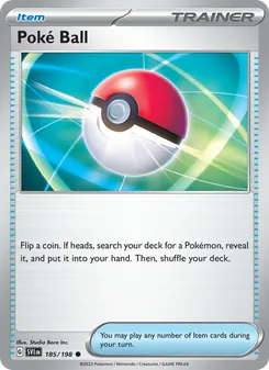 Poké Ball, Scarlet & Violet No. 185 Normal