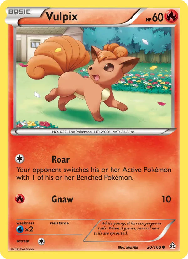 Vulpix, Primal Clash No. 20