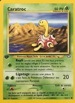 Caratroc, Neo Genesis Nº 72 Normal