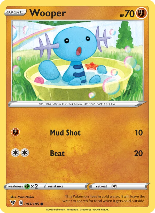 Wooper, Vivid Voltage No. 83