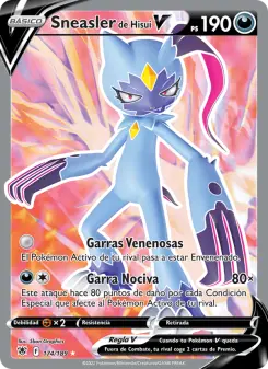 Sneasler de Hisui V, Resplandor Astral Nº 174 Holo