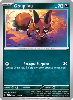 Goupilou, Faille Paradoxe Nº 119 Normal