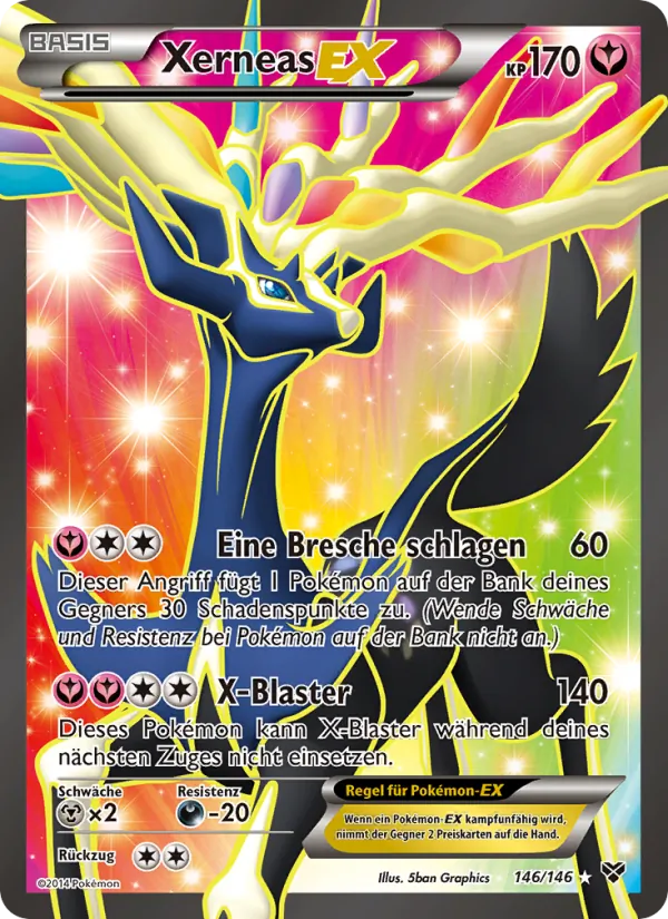 Xerneas EX, XY No. 146
