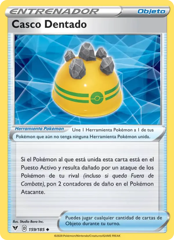 Casco Dentado, Voltaje Vívido Nº 159
