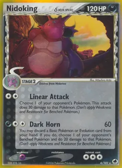 Nidoking δ, Dragon Frontiers No. 6