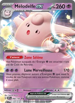 Mélodelfe-ex, Flammes Obsidiennes No. 082 Holo