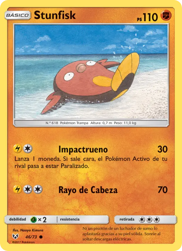 Stunfisk, Leyendas Luminosas No. 46