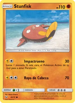 Stunfisk, Leyendas Luminosas Nº 46 Normal