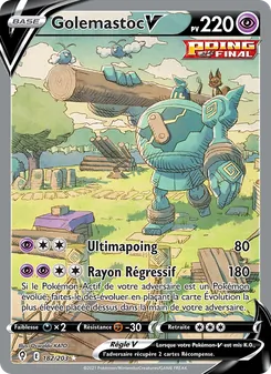 Golemastoc V, Évolution Céleste No. 182 Holo