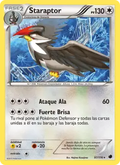 Staraptor, Glaciación Plasma No. 97 Normal