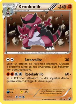 Krookodile, Nero e Bianco Nº 65 Normal