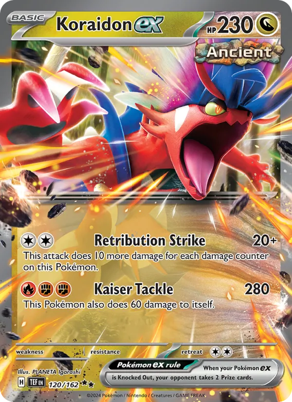 Koraidon ex, Temporal Forces Nº 120