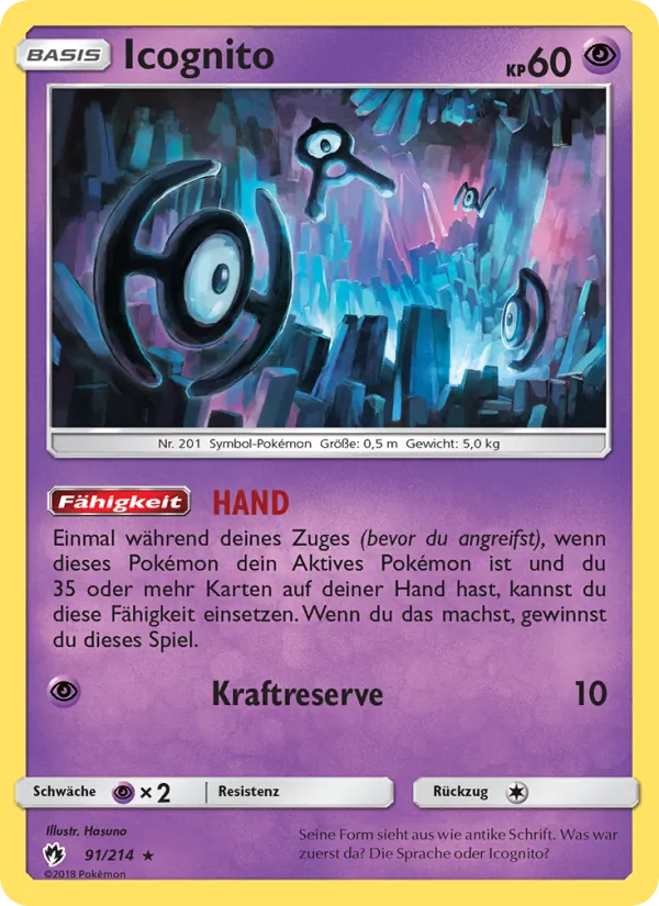 Icognito, Echo des Donners No. 91