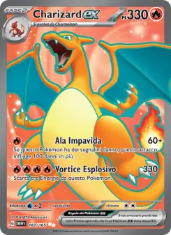 Charizard-ex, 151 No. 183 Holo
