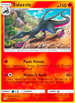 Salazzle, Ultra Prism Nº 26 Normal