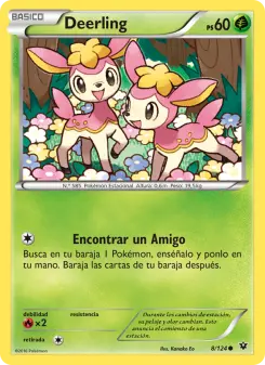 Deerling, Destinos Enfrentados No. 8 Normal