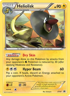 Heliolisk, XY Black Star Promos No. XY47 Normal