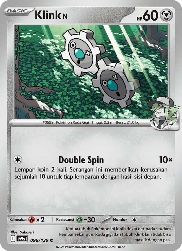 Klink <N>, Ikatan Takdir No. 098