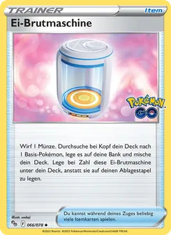 Ei-Brutmaschine, Pokémon GO No. 066 Normal