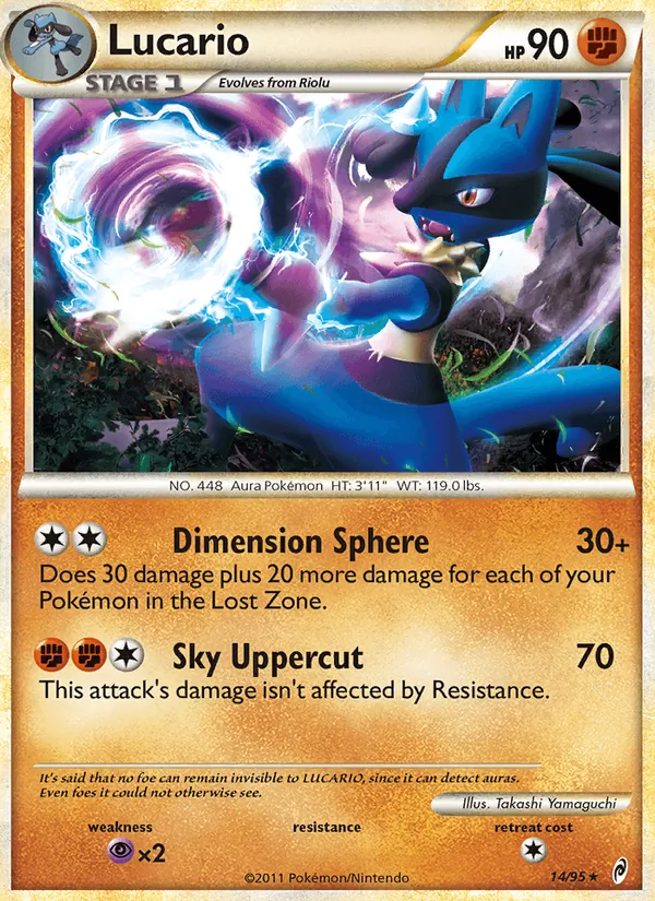 Lucario, Call of Legends No. 14