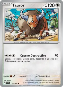 Tauros, Corona Astral No. 112 Normal