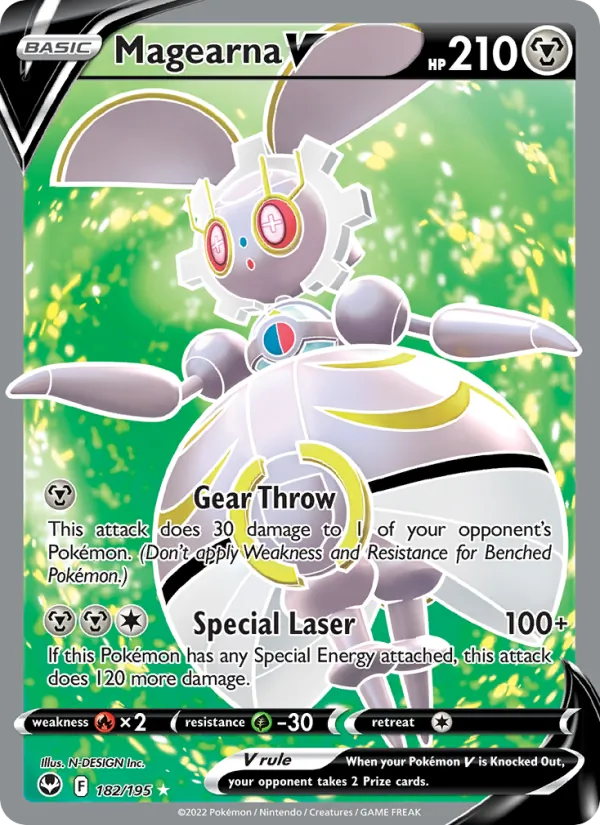 Magearna V, Silver Tempest Nº 182