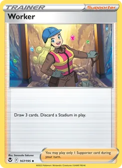 Worker, Silver Tempest Nº 167 Normal